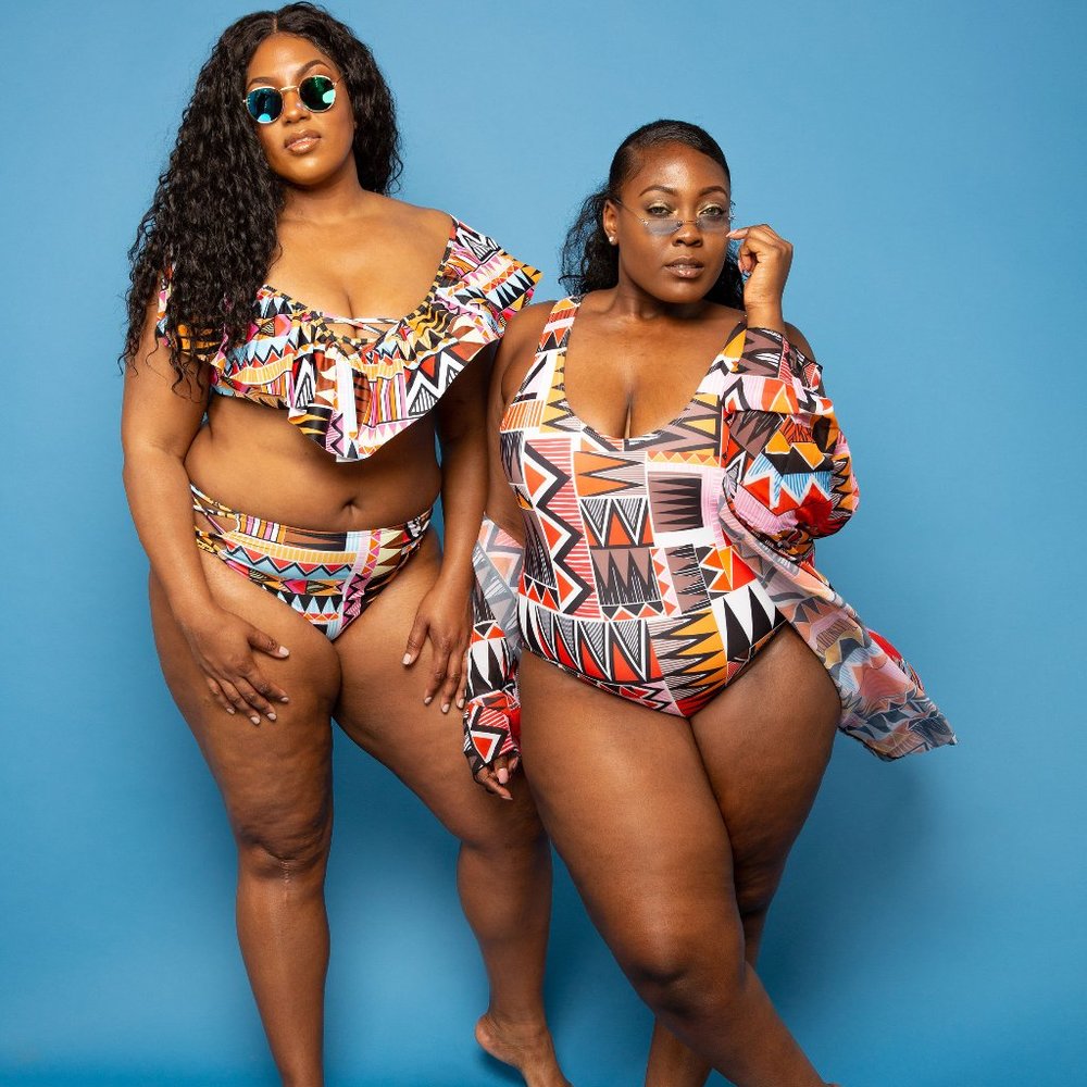 Aztec One Piece (With Cover-Up)